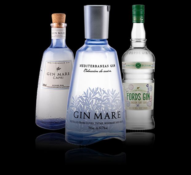 Unsere Gin Brands: Gin Mare und Fords Gin
