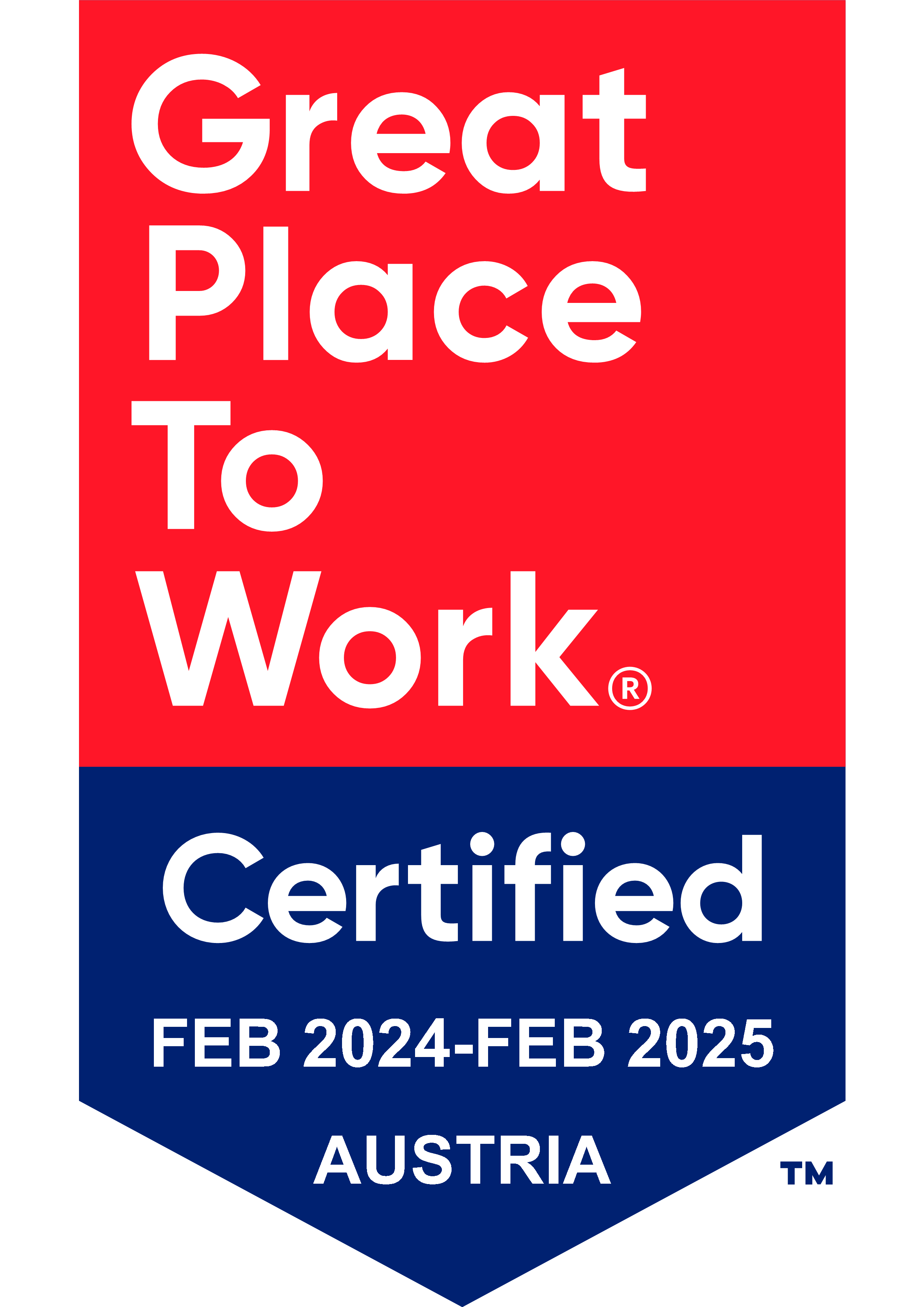 Zertifikat von Great-Place-to-work
