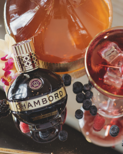 Eine Flasche Chambord