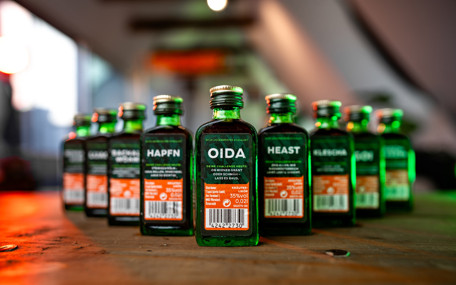 Jägermeister sagt’s im Dialekt © Mast-Jägermeister SE